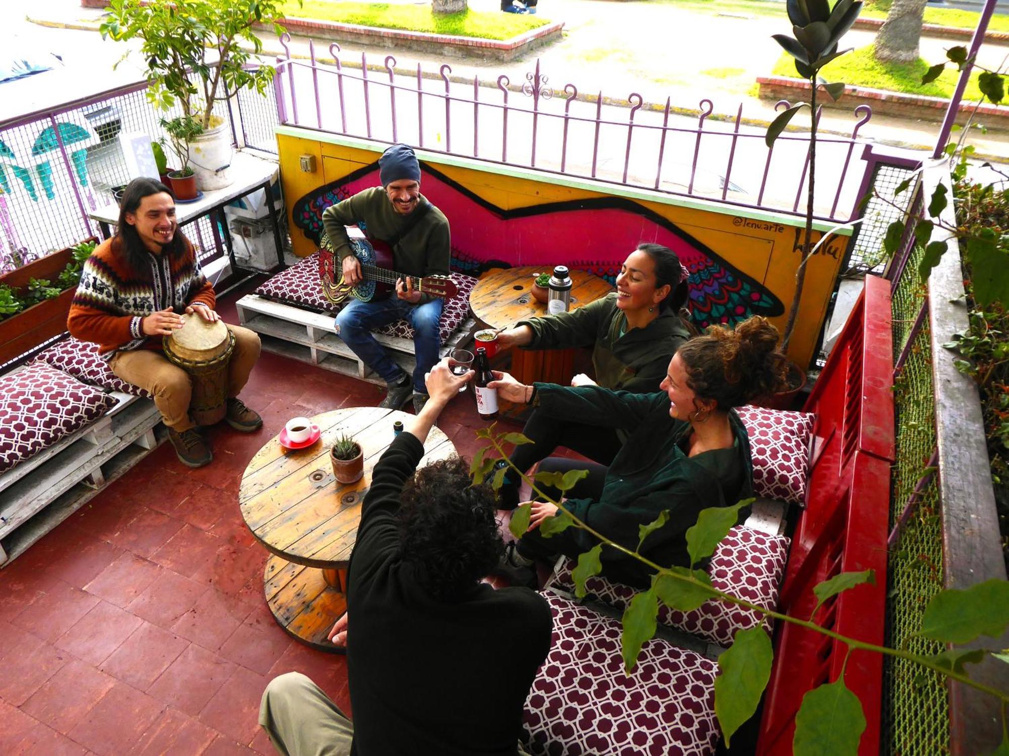Nomada Eco-Hostal บัลปาราอีโซ ภายนอก รูปภาพ